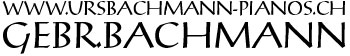 Gebr. Bachmann Klaviere
